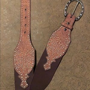 3D Belt Company. Women’s stretchy western belt